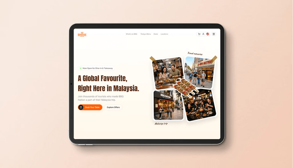 Client website result example