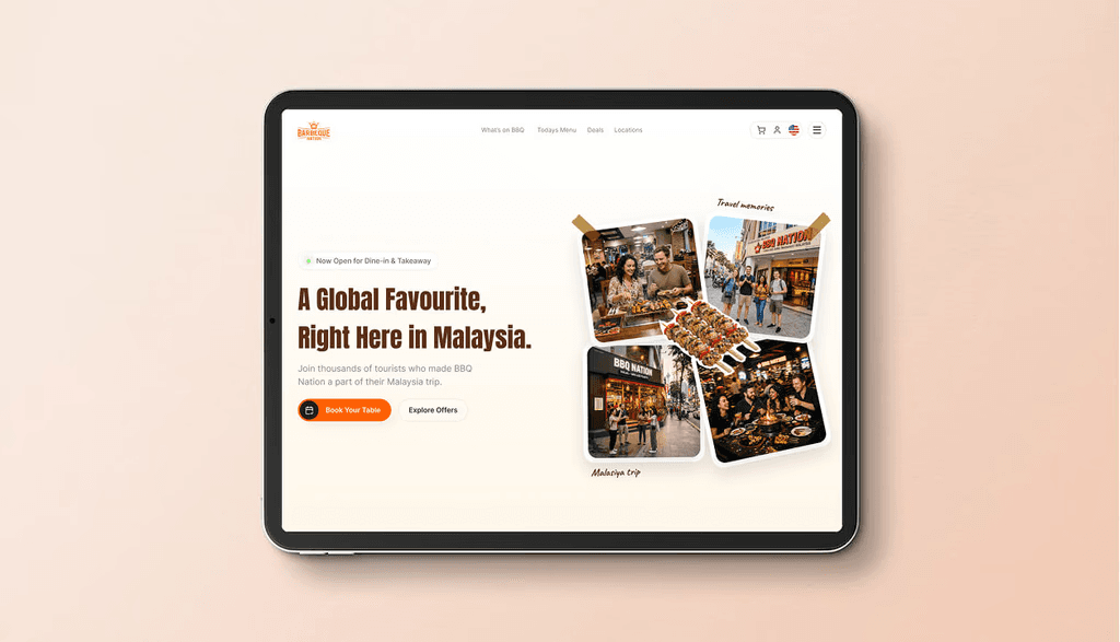 Client website result example