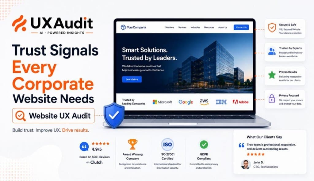 7 Trust Signals Every Corporate Website Needs in 2026